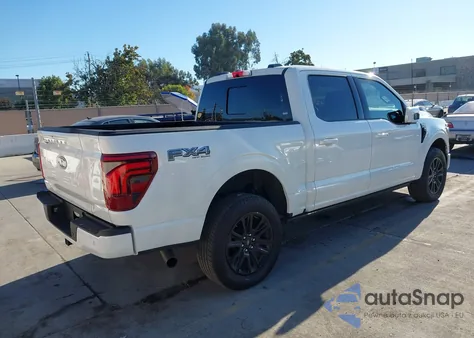 2024 Ford F-150 Platinum from USA, damaged, VIN 1FTFW7L85RFA87455